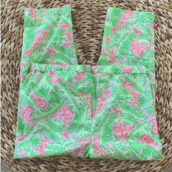Lilly Pulitzer Musical Monkeys Cotton Crop - Picture 1 of 10
